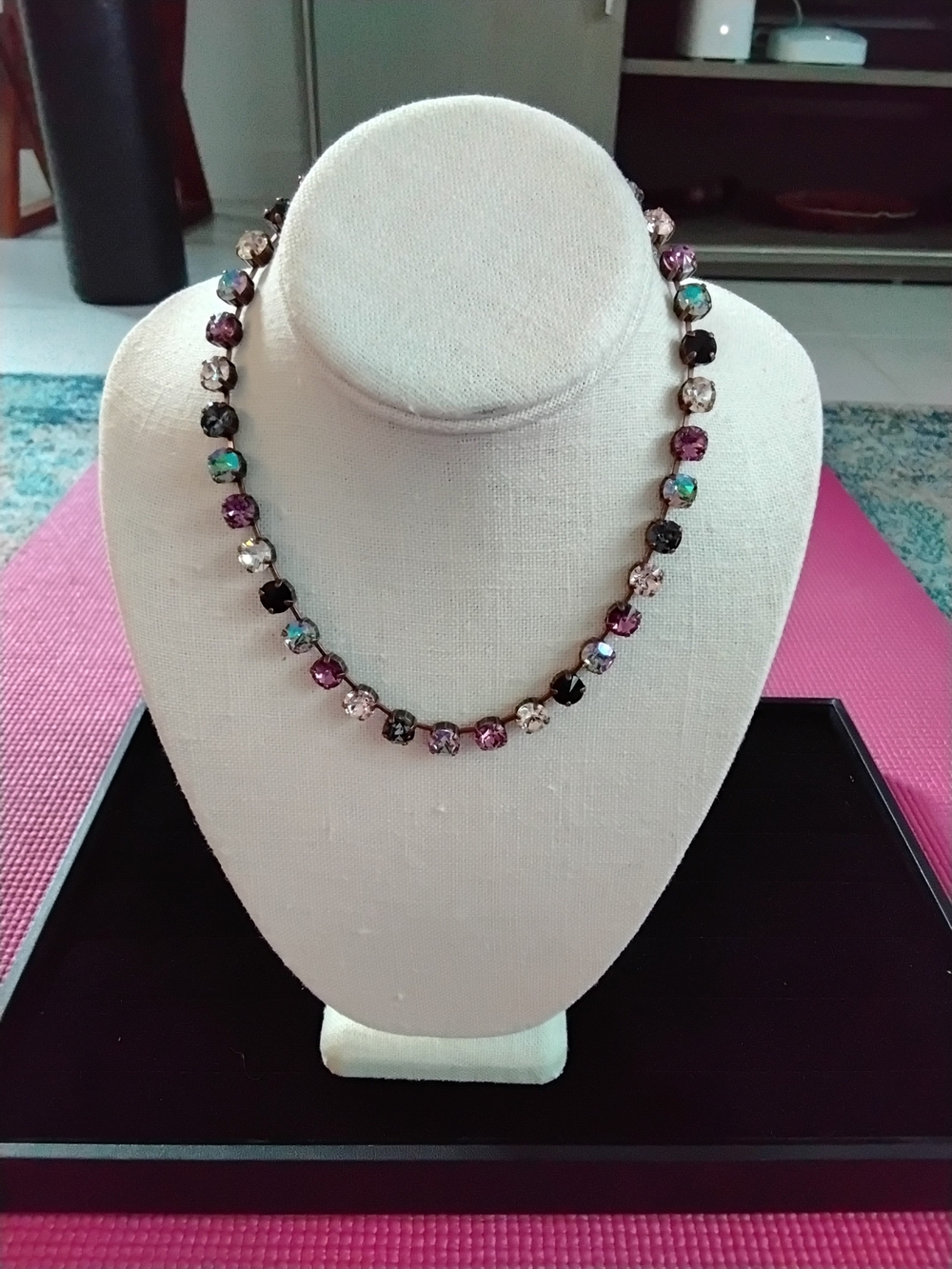 Multicolor Fun Crystal Necklace